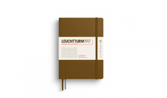 Notebook A5, Hardcover, Spice Brown * Leuchtturm1917