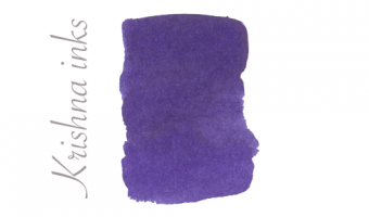 Krishna Overcast Deep Lilac Super Rich ink * Krishna inks