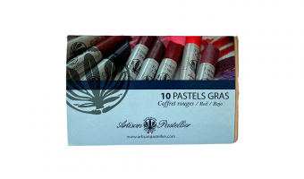 10 Oliepastels Kleurtoon Rood * Artisan Pastellier