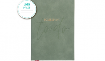 NEW 15. Journal, Sage, Something to do, lined * Artebene