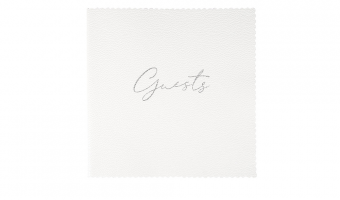 27. Guestbook White * Artebene
