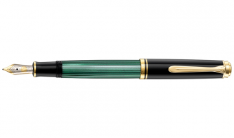 Souverän M600 groen-zwart vulpen * Pelikan