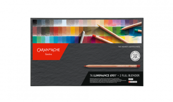 76 Coloured Pencils, Expert Luminance 6901 * Caran d'Ache