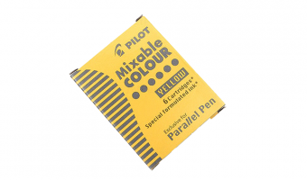 Yellow Parallel pen ink cartridges * Pilot