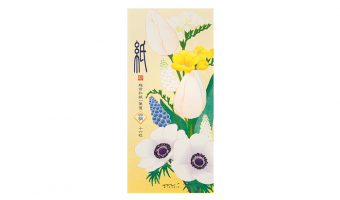 45.3 Spring Flowers '25 Message Pad * Midori