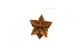 68. Star Cinnamon Brown 5cm *3D puzzelkaart * Lovi