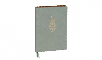 02. Journal, Light Green Leaf * Artebene