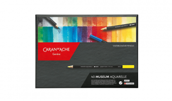 40 Coloured Pencils, Expert Museum Aquarelle * Caran d'Ache