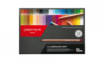 40 Coloured pencils, Expert Luminance 6901 * Caran d'Ache