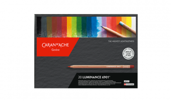 20 Coloured Pencils, Expert Luminance 6901 * Caran d'Ache