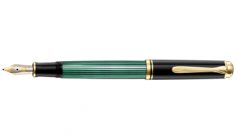 Souverän M400 groen-zwart vulpen * Pelikan