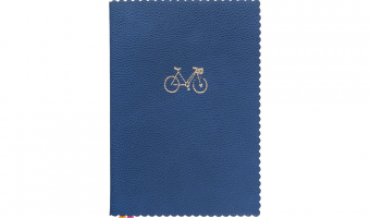 NEW 13. Journal, Dark blue, Bicycle * Artebene