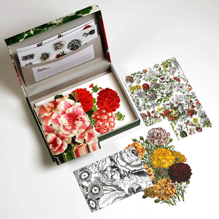 Flower prints * Letter writing set * The Pepin Press