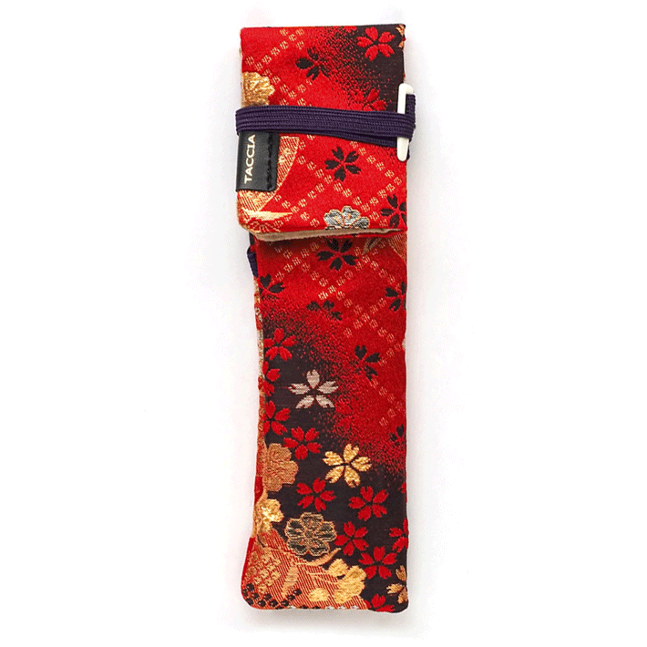 Sakura Festival Kimono Single Pen Wrap* Taccia - Taccia Kimono Pen Roll ...