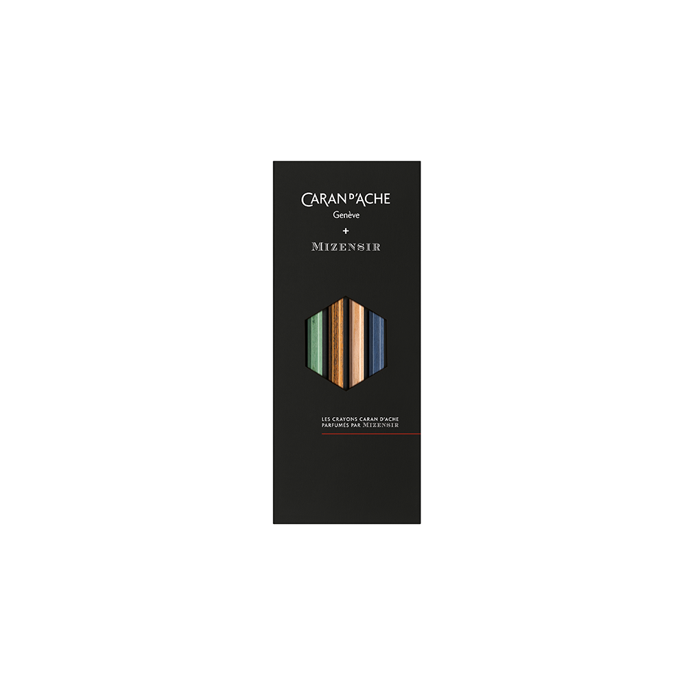 Caran d'Ache Mizensir Patchouli Wood pencils * limited edition