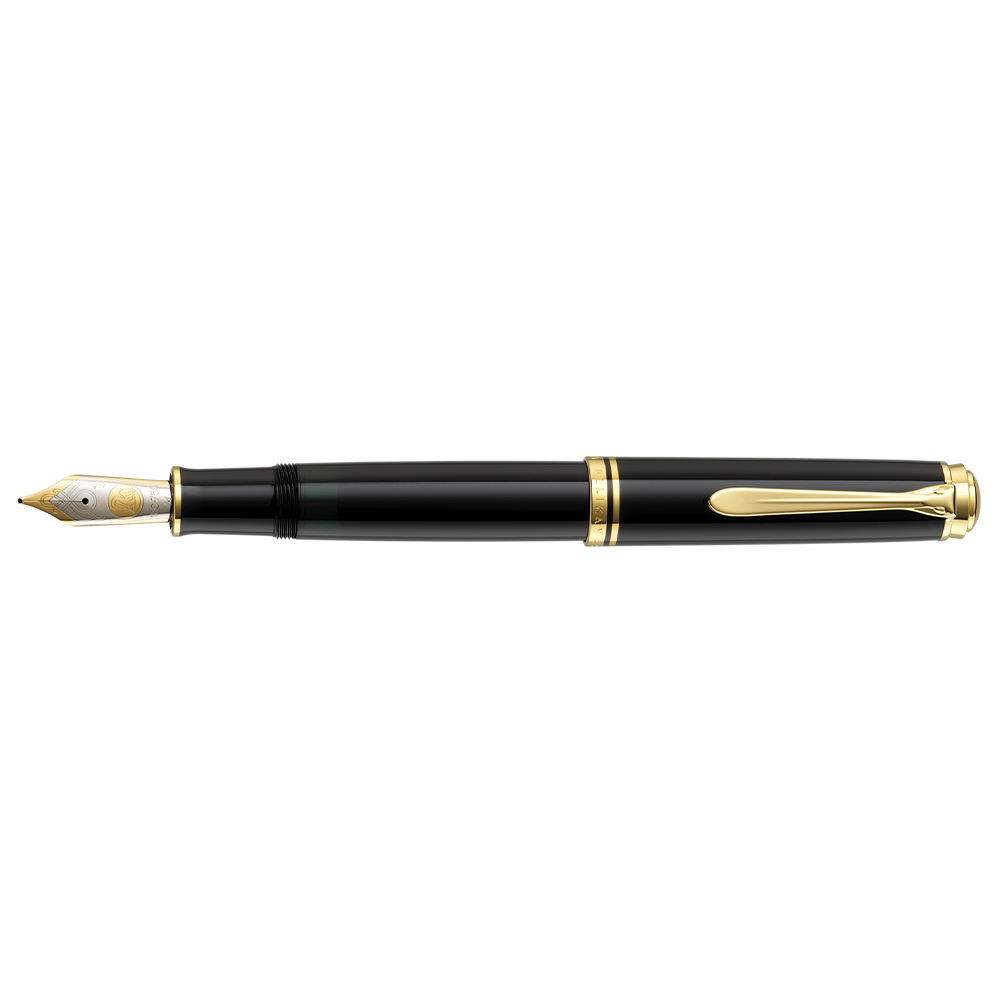 Souverän M1000 zwart vulpen * Pelikan