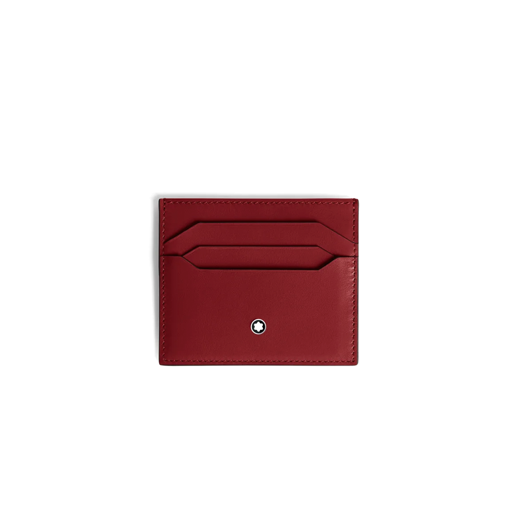 MST credit card holder, Russet * 198754* Montblanc leather