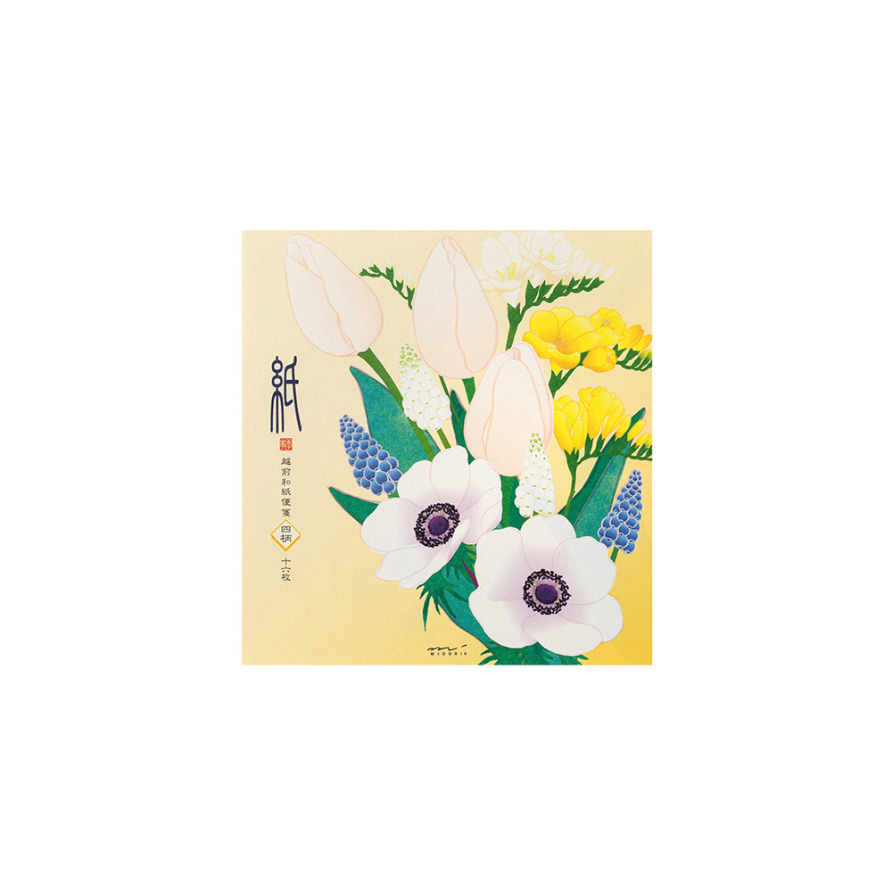 45.1 Spring Flowers '25 Letter Pad * Midori