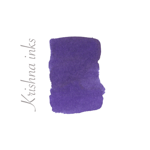 Krishna Overcast Deep Lilac Super Rich ink * Krishna inks