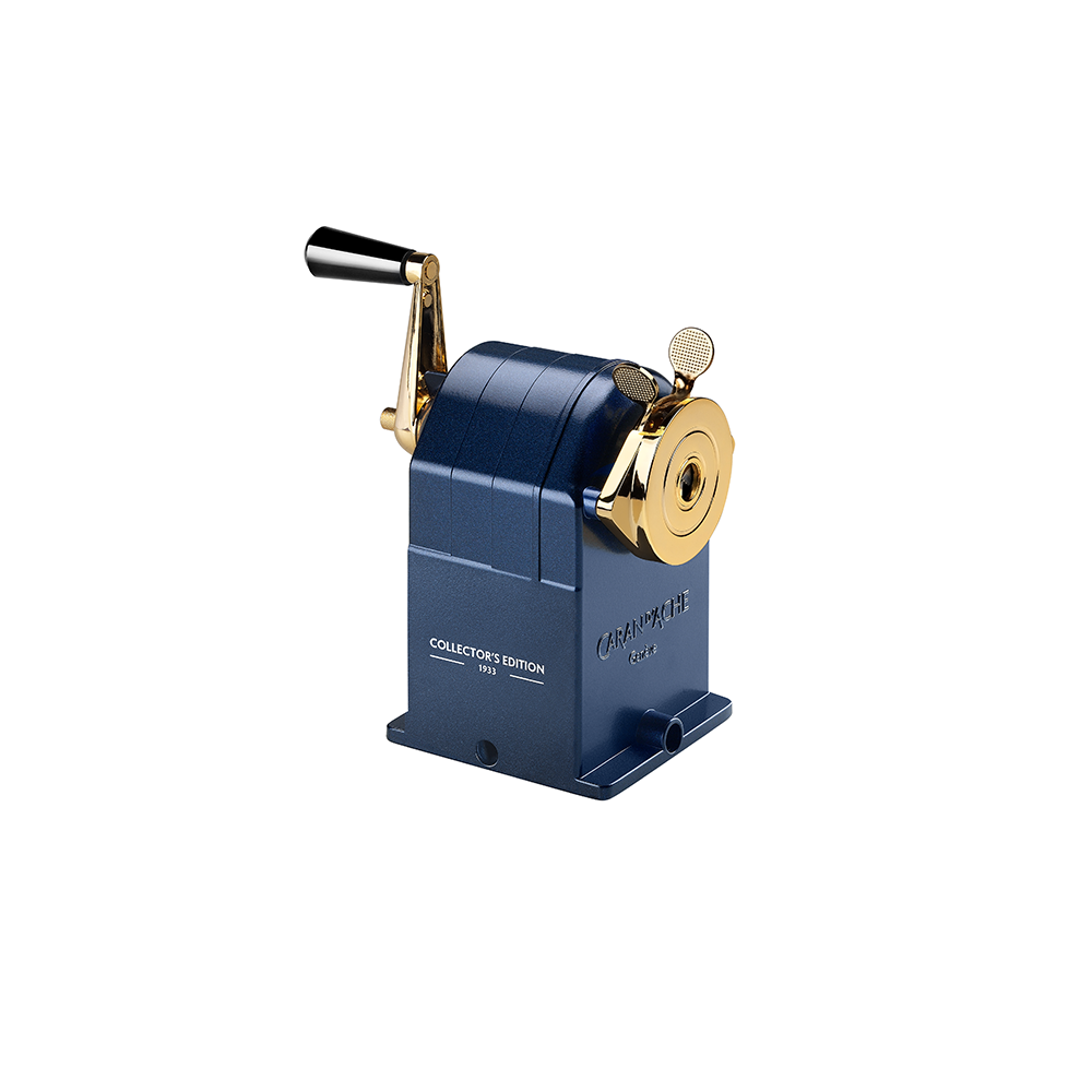 Cosmic Blue Metal sharpening machine * Caran D'Ache