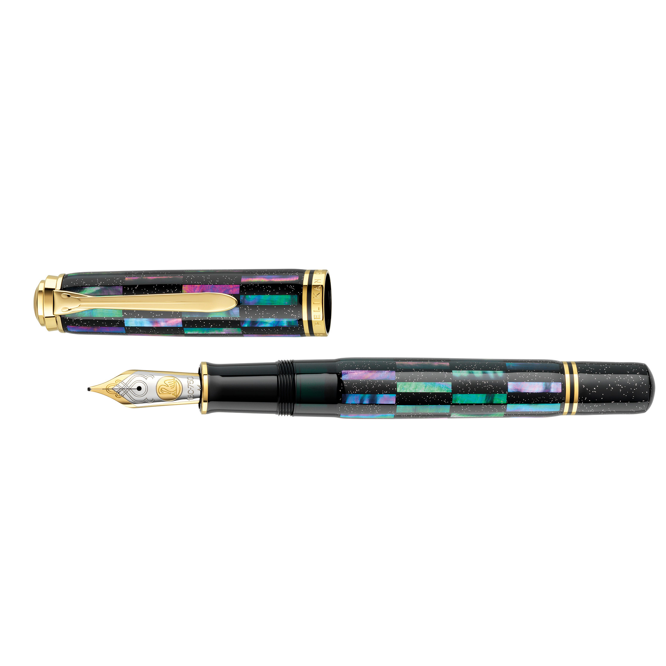 Souverän M1000 Raden Black Infinity limited edition * Pelikan Maki-e