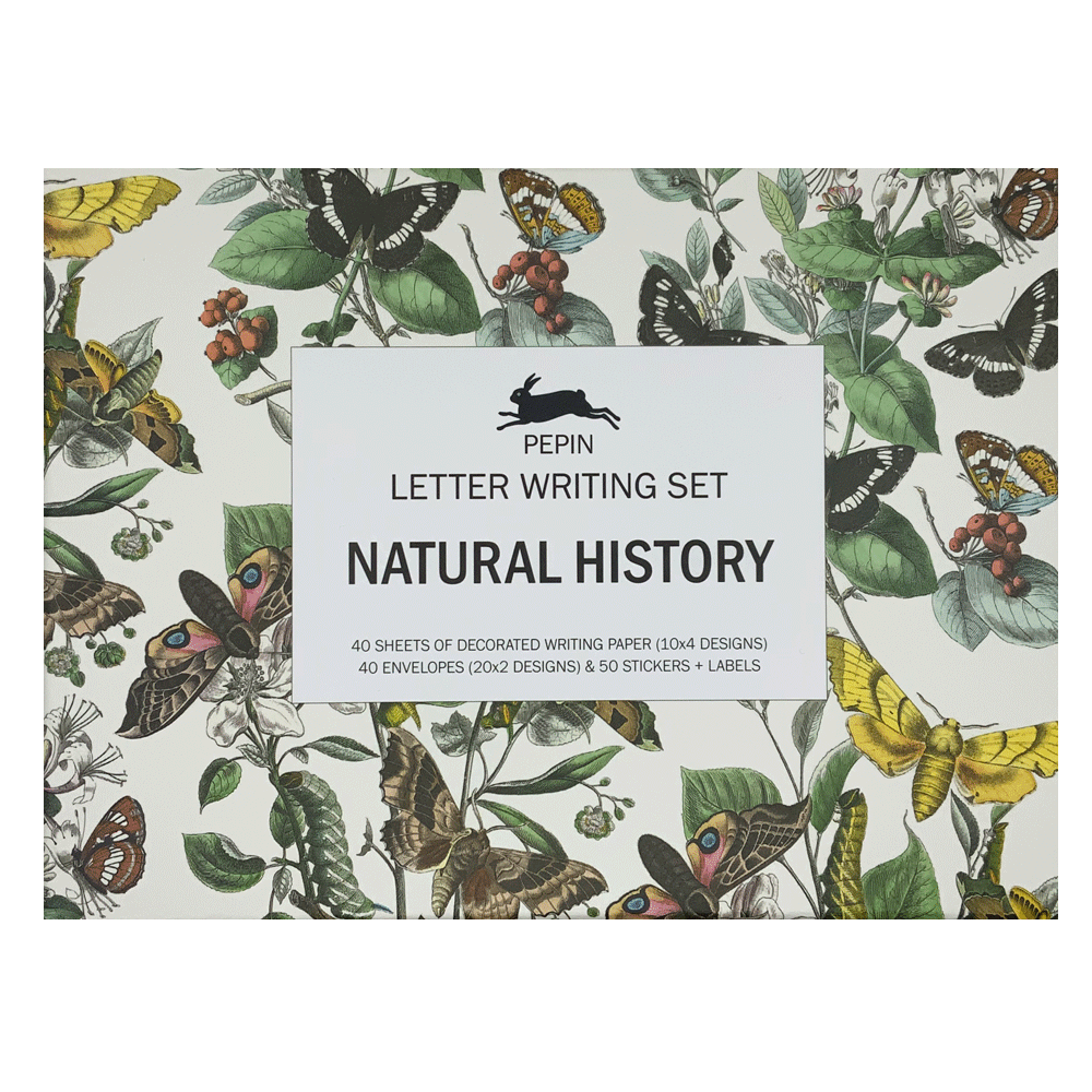 Lw27 Natural History Ii Letter Writing Set The Pepin Press 