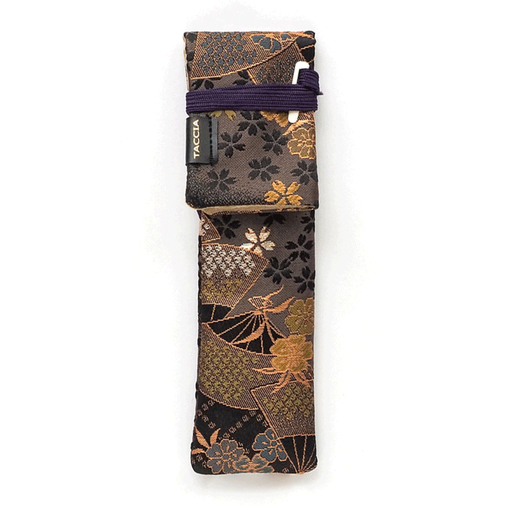 Sakura Night Kimono Single Pen Wrap* Taccia - Taccia Kimono Pen Roll ...