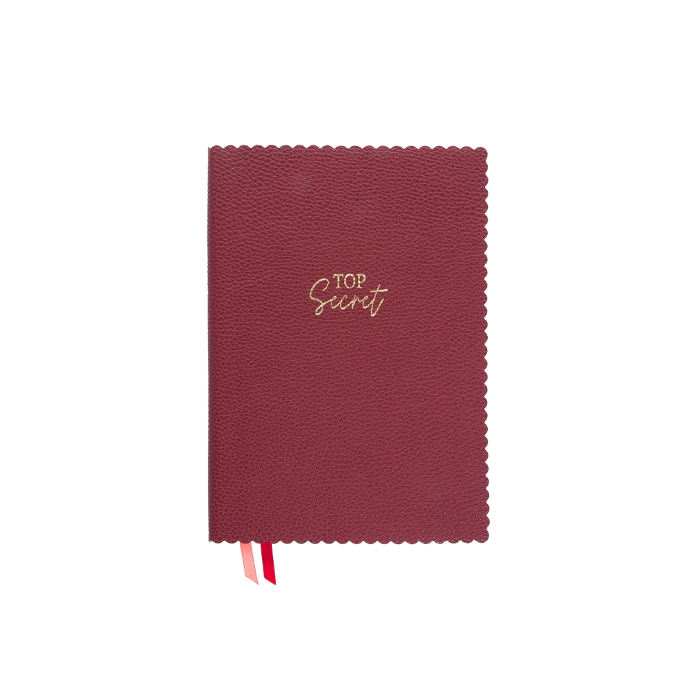 NEW 12. Journal, Burgundy, Top Secret * Artebene