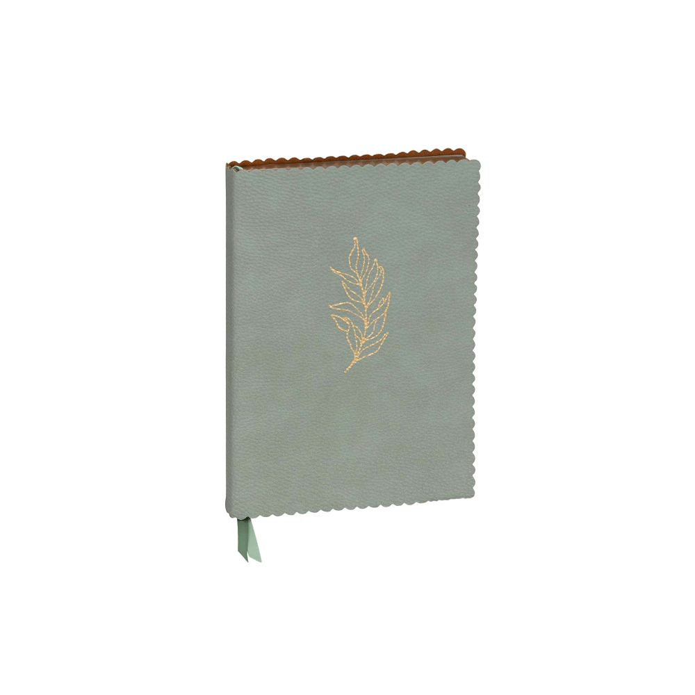 02. Journal, Light green, Leaf * Artebene