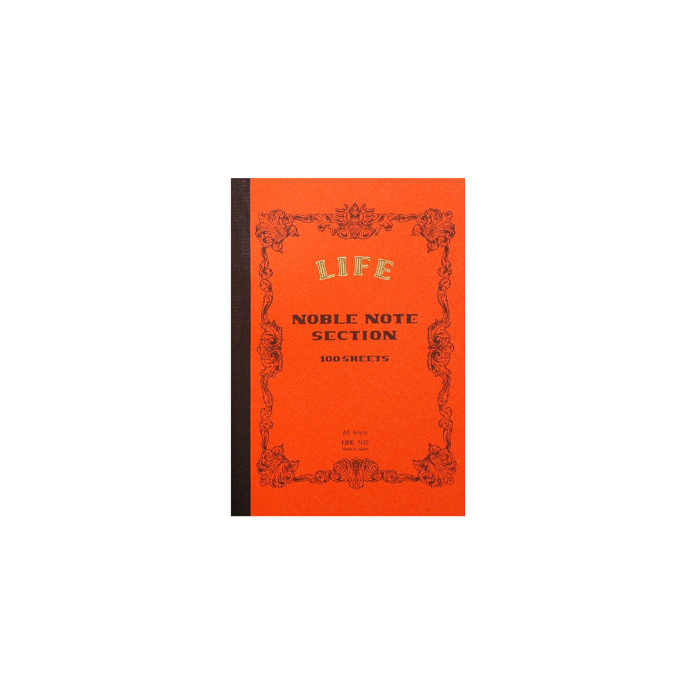 LIFE A5 Noble Note orange * square