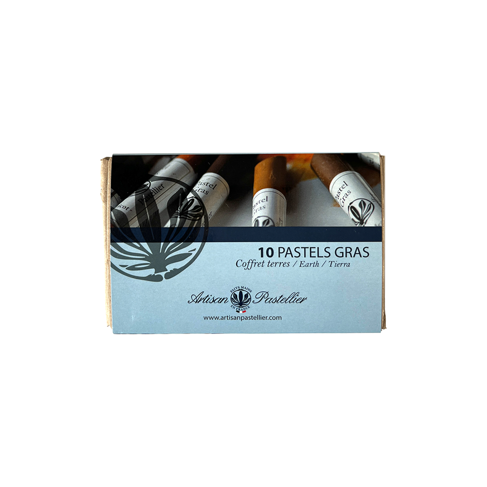 10 Oliepastels Kleurtoon Bruin * Artisan Pastellier