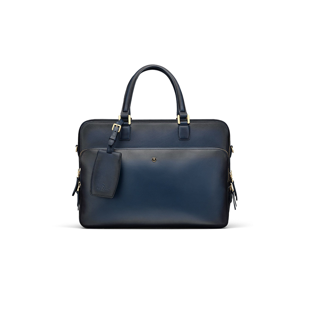 Dorchester Navy Blue 14inch Laptoptas, Ducorium * Lapis Bard